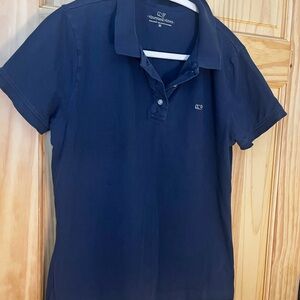 Women’s Vineyard Vines Navy Blue Polo Shirt